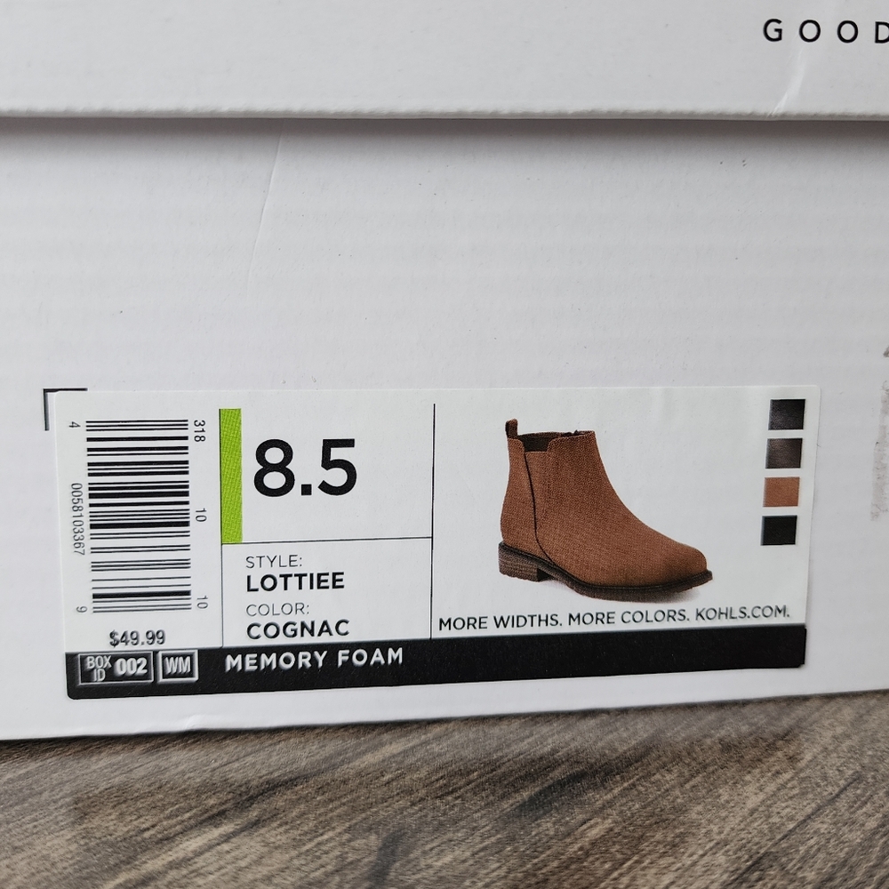 Sonoma Lottiee Chelsea Boots Cognac Women's Size 8.5 NWT - Picture 10 of 10